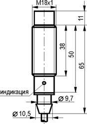 Габариты ISN EF4A-31P-8-L